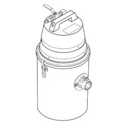 Manual Minuteman 705 Series Air Operated 4 Gallon